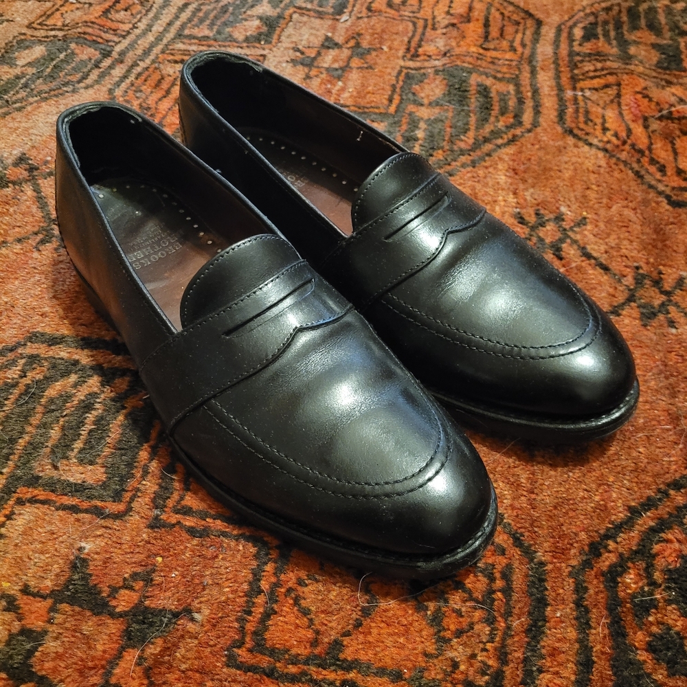 BROOKS BROTHERS FULL STRAP LOAFER SIZE 9D